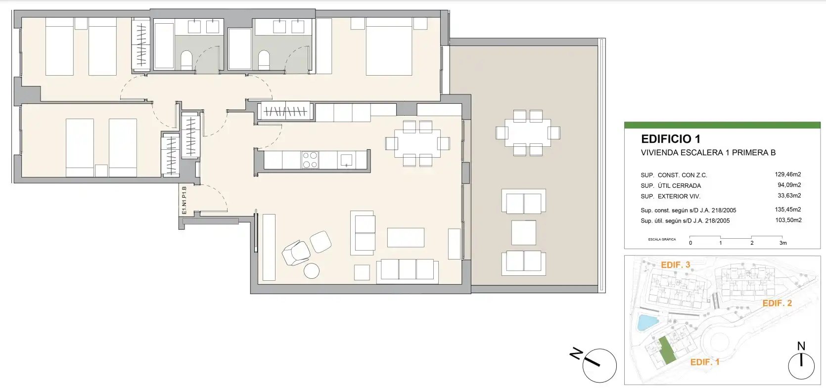 Apartment mit Aufzug zum Verkauf in Casares Golf - Casares del Sol, imagen 11
