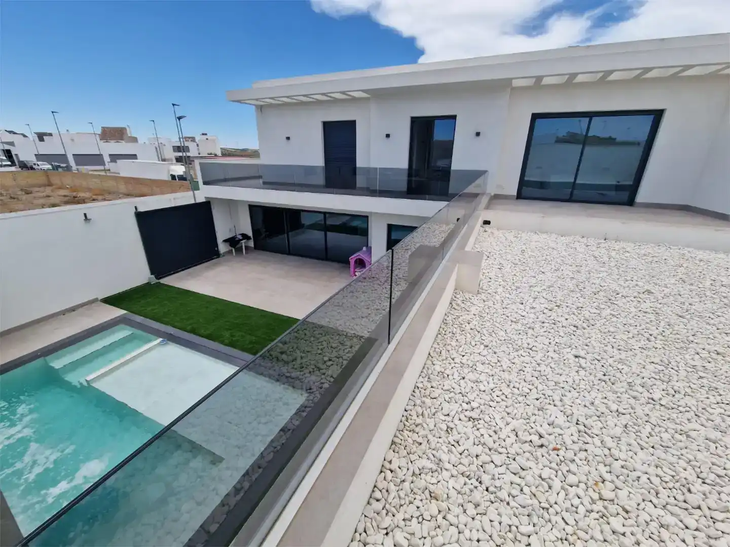 Terraza de Casa o chalet en venta en Lebrija con Piscina