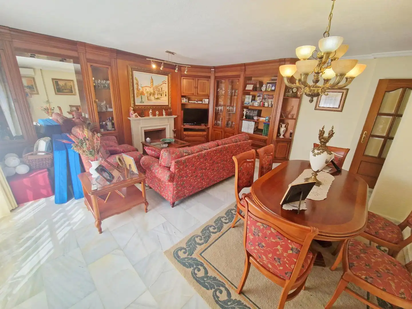 Sala d'estar de Àtic en venda en Málaga amb Aire condicionat, Calefacció i Jardí privat