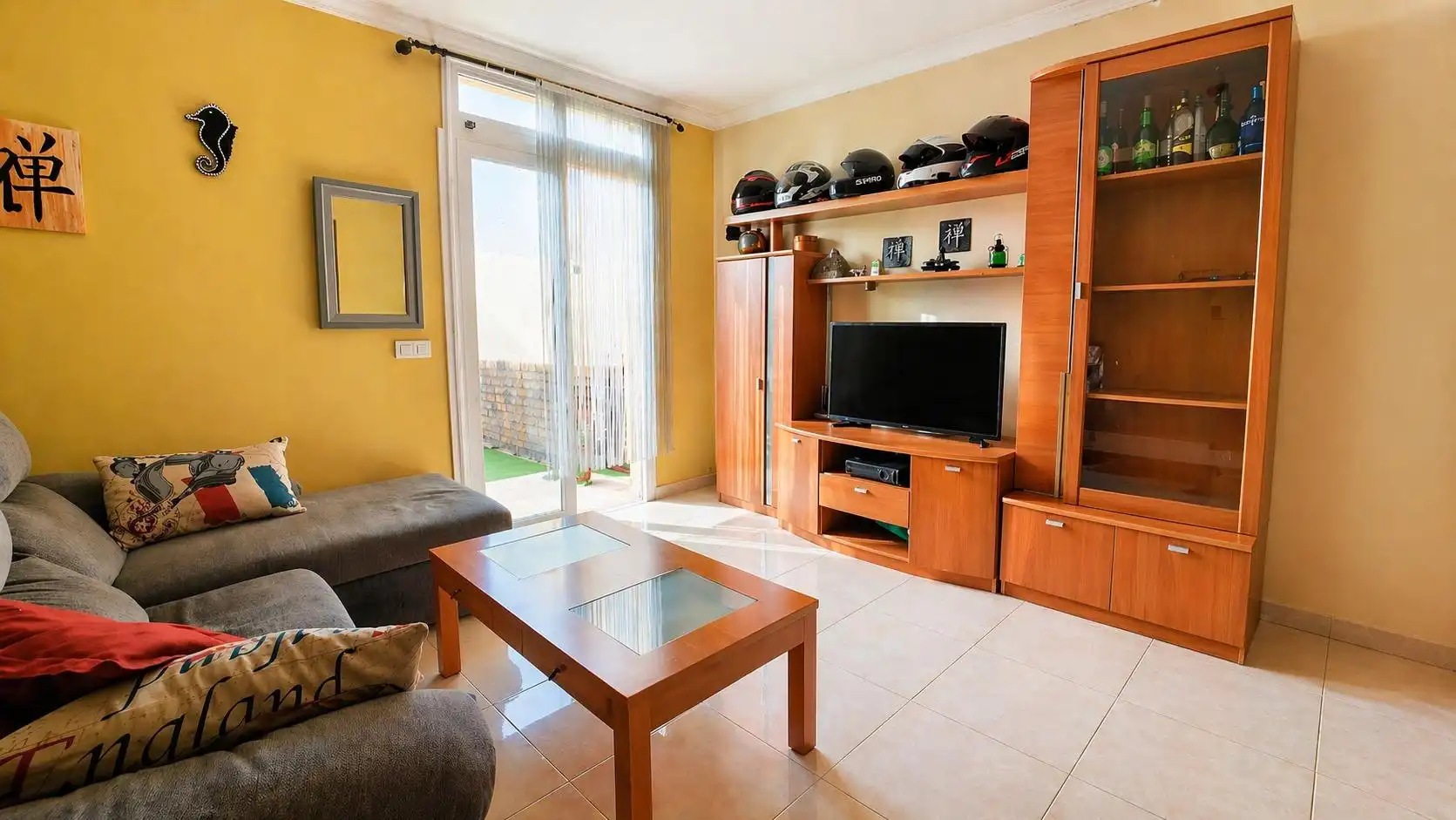 Sala de estar de Casa adosada en venta en Arafo con Aire acondicionado, Amueblado y Balcón