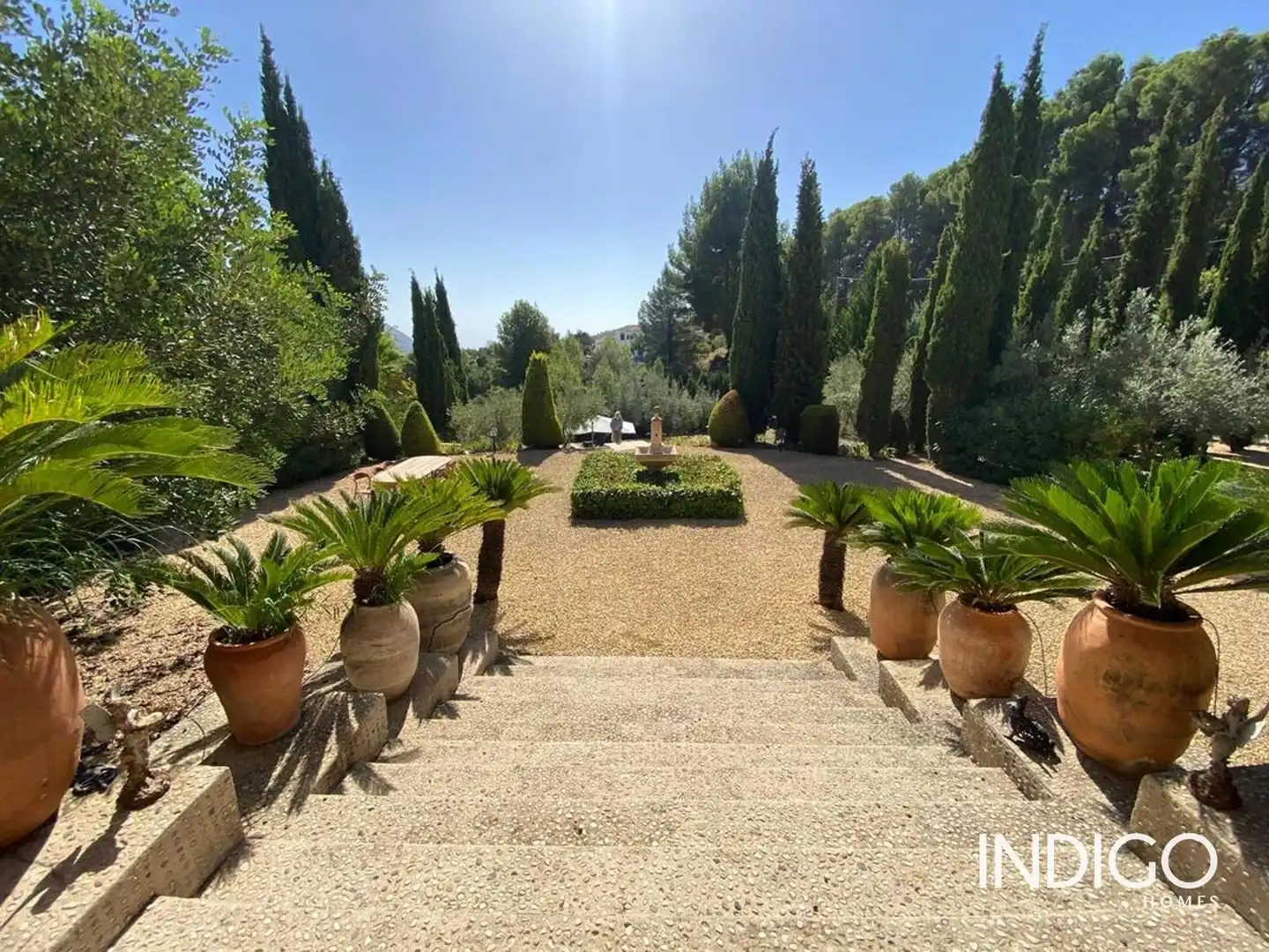 Jardí de Casa o xalet en venda en El Castell de Guadalest, Alicante