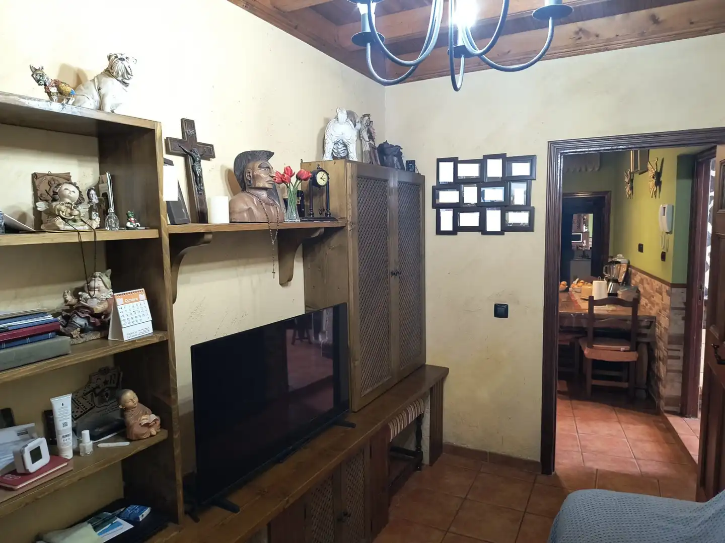 Sala de estar de Casa o chalet en venta en Los Realejos con Jardín privado, Terraza y Amueblado