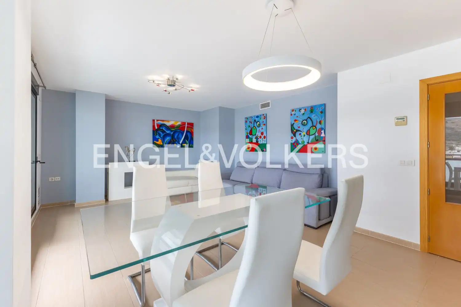 Esszimmer von Wohnung zur Miete in Sagunto / Sagunt mit Klimaanlage, Heizung und Privatgarten