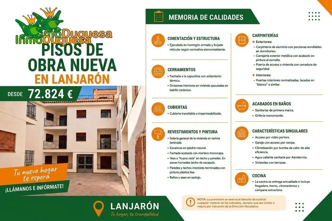 Appartamento con terrazza in vendita a Lanjarón, imagen 2