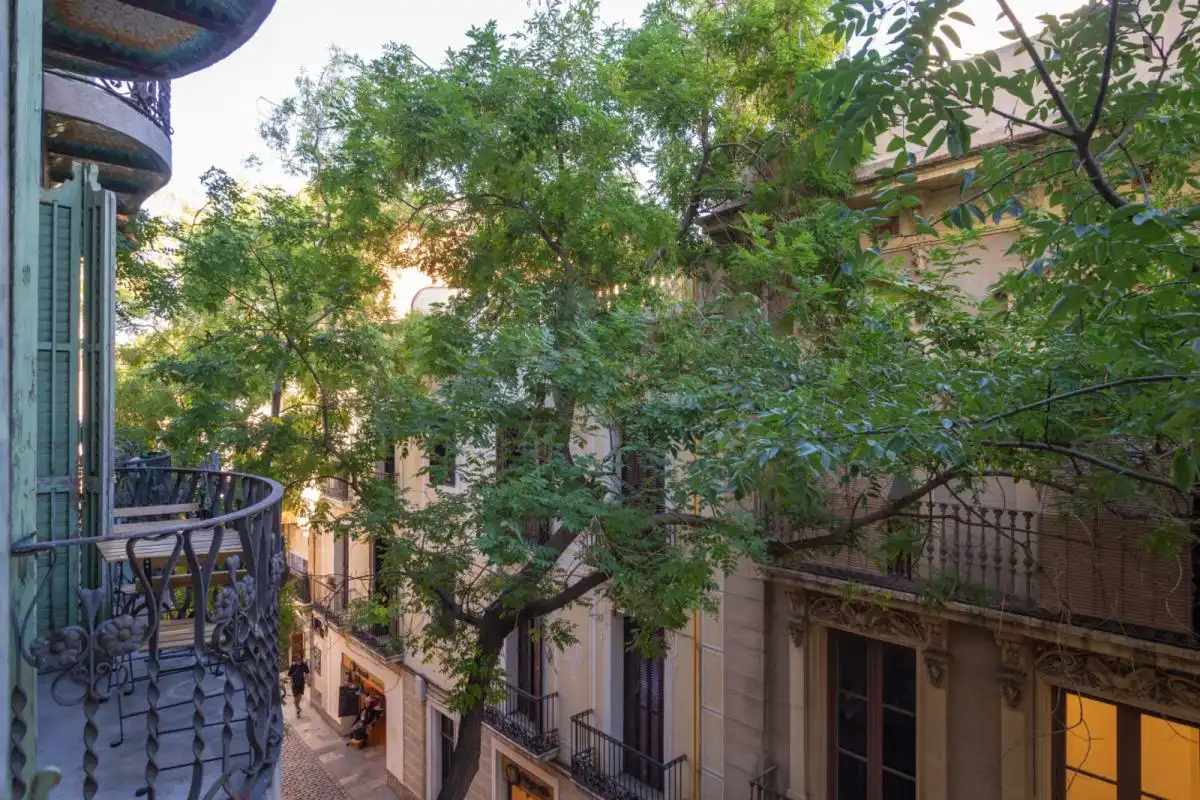 Außenansicht von Wohnungen zur untervermieten in  Palma de Mallorca mit Möbliert, Ofen und Waschmaschine