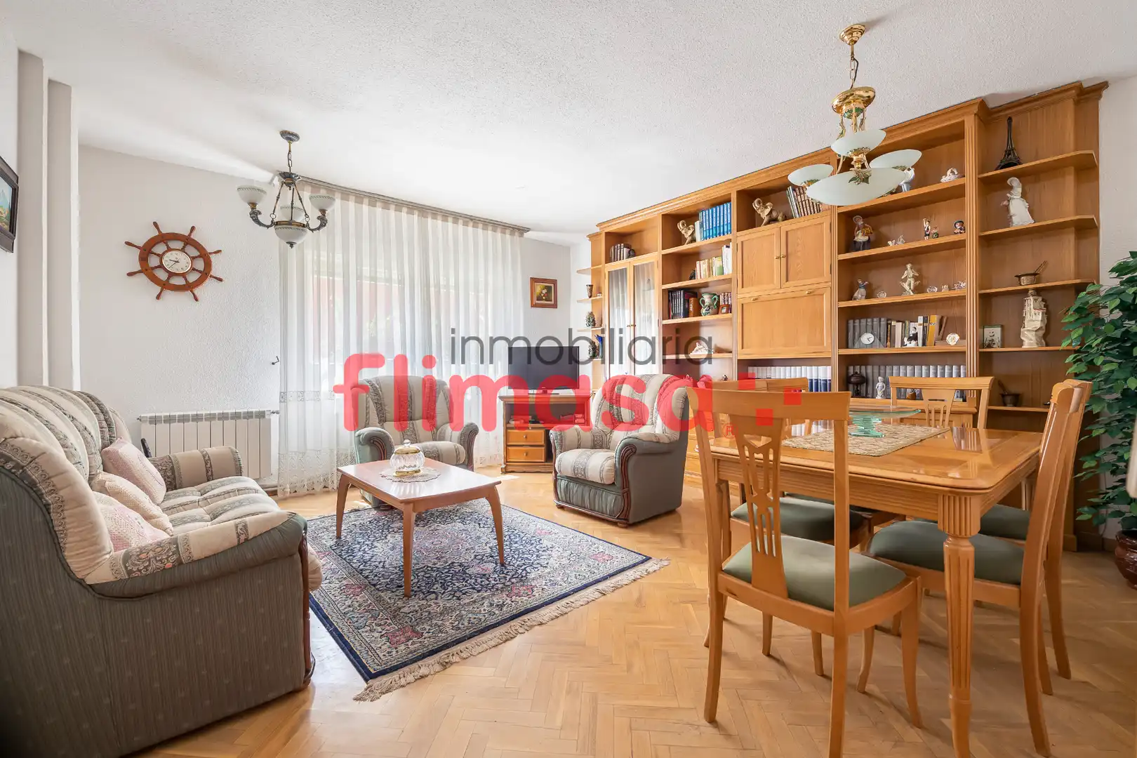 Wohnzimmer von Wohnung zum Verkauf in Villaviciosa de Odón mit Klimaanlage, Heizung und Terrasse