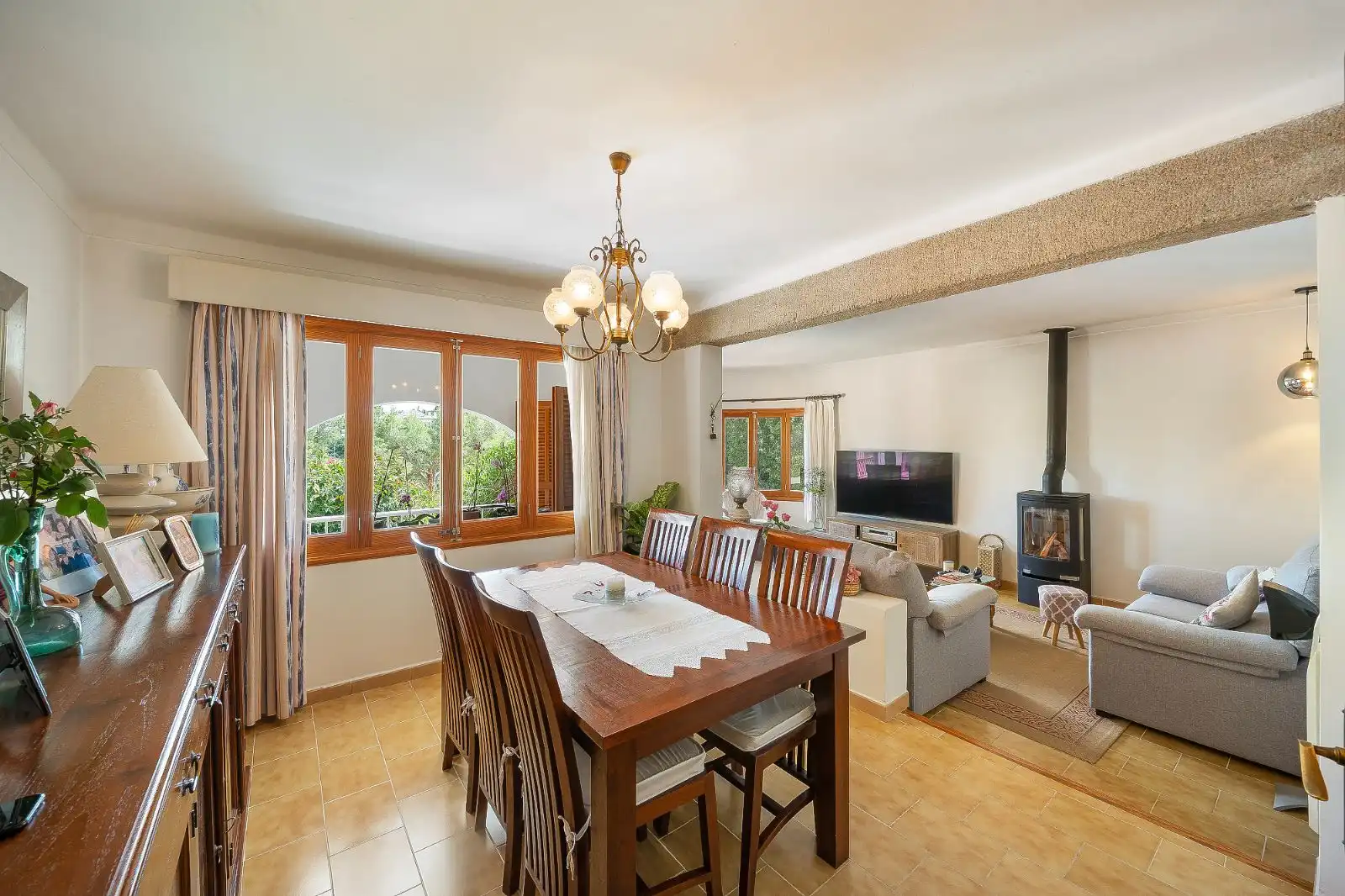 Comedor de Casa o chalet en venta en Calvià con Aire acondicionado, Calefacción y Jardín privado