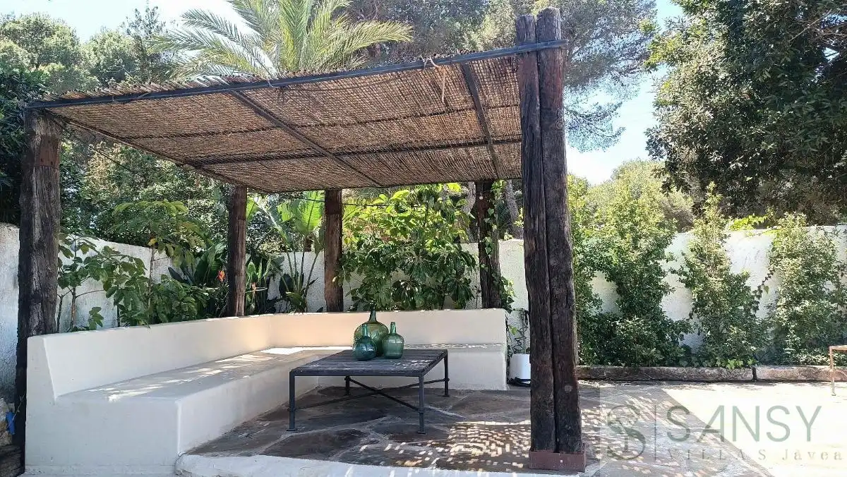 Garden of Houses for sale in Jávea / Xàbia  with Air Conditioner, Heating and Storage room