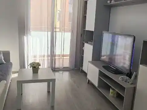 Sala d'estar de Pis de lloguer en Cunit amb Aire condicionat