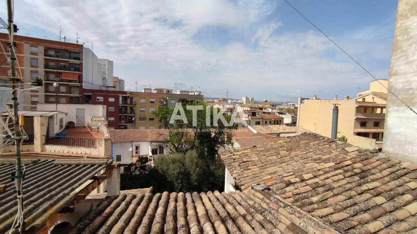 Vista exterior de Casa o xalet en venda en Albaida amb Calefacció i Terrassa