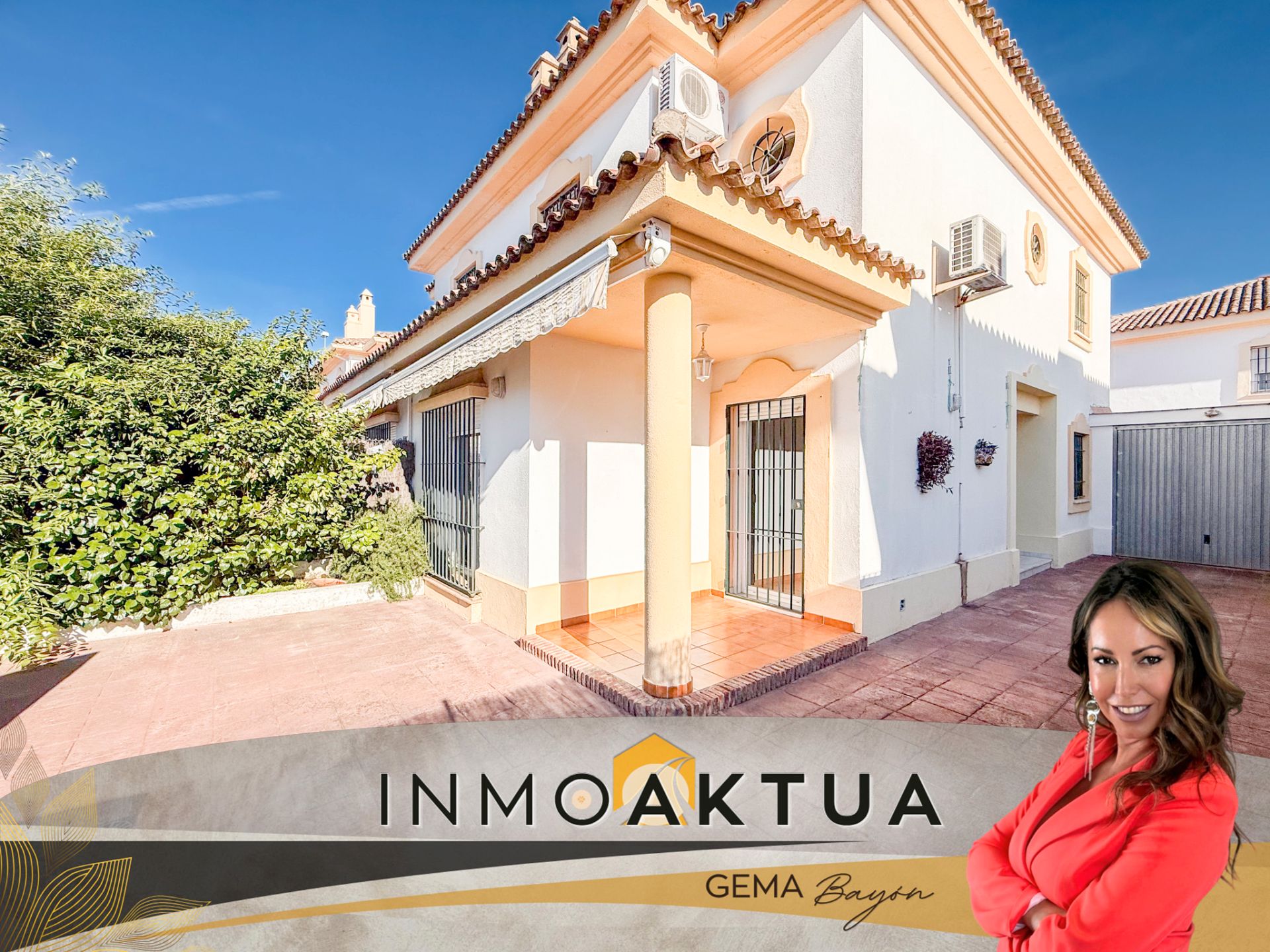 Vista exterior de Casa o xalet de lloguer en Jerez de la Frontera amb Aire condicionat