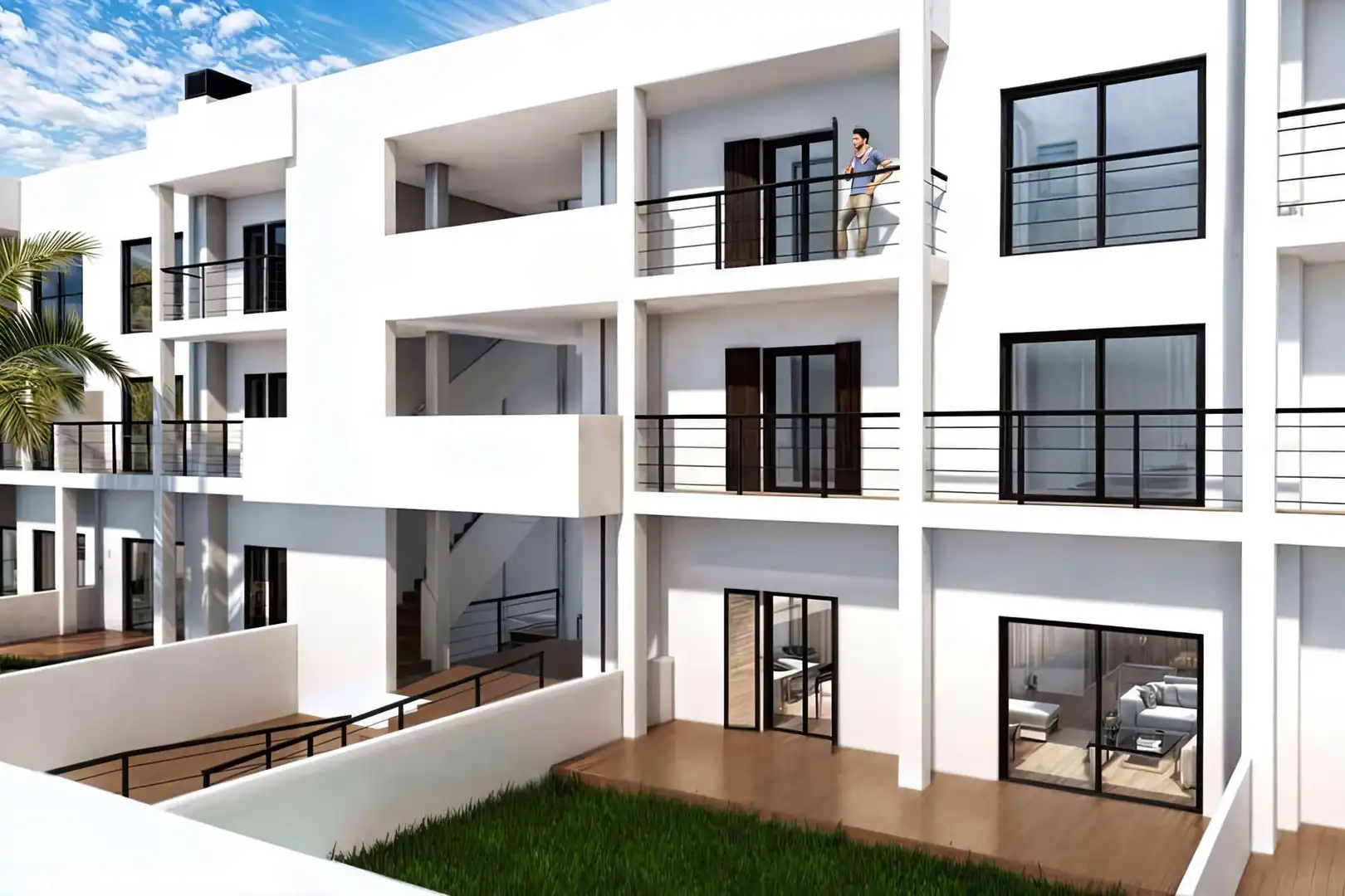 Exterior view of Flat for sale in Son Servera  with Heating, Furnished and Balcony