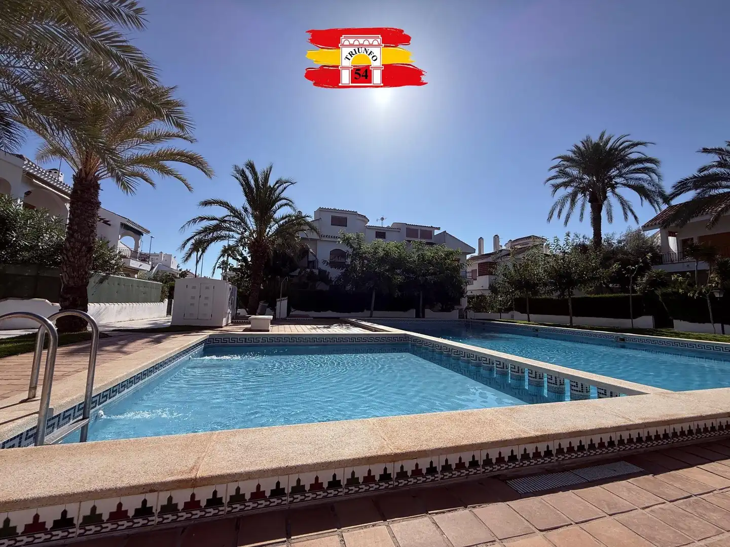 Piscina de Planta baja en venta en Pilar de la Horadada con Aire acondicionado, Jardín privado y Terraza