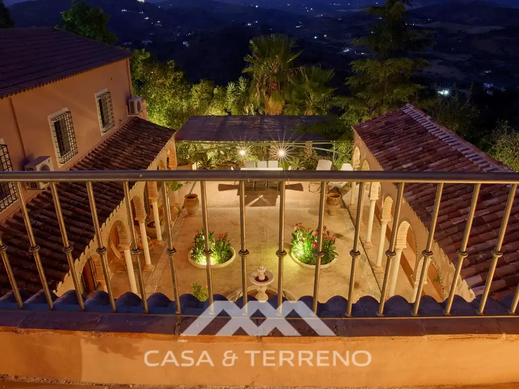 Terraza de Casa o chalet en venta en Comares con Aire acondicionado, Terraza y Piscina