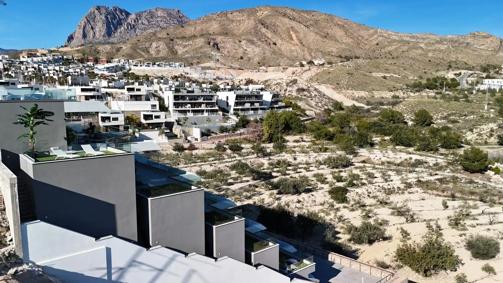 Vista exterior de Apartament en venda en Finestrat amb Aire condicionat, Calefacció i Terrassa