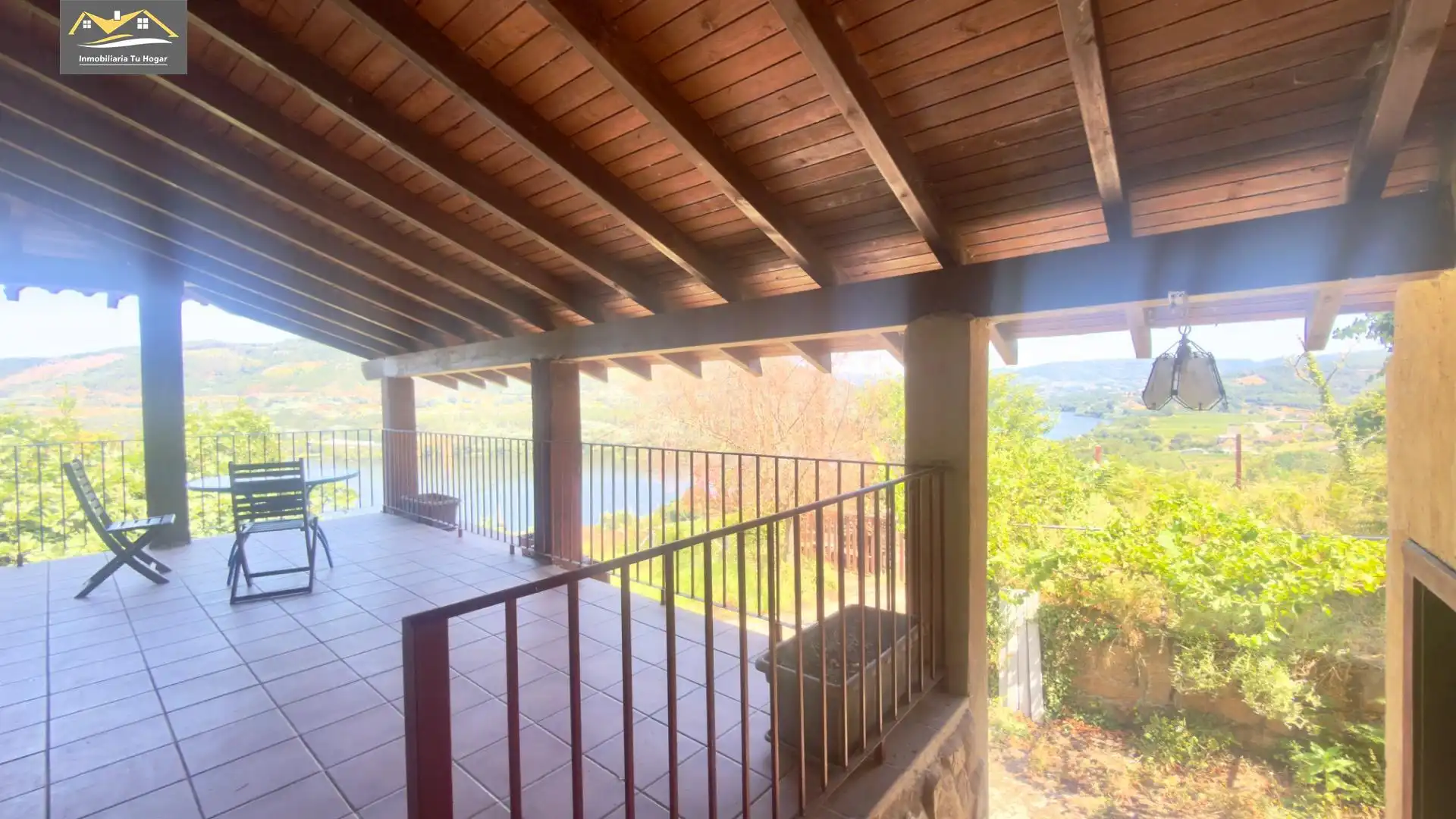 Terraza de Finca rústica en venta en Castrelo de Miño con Jardín privado, Terraza y Amueblado