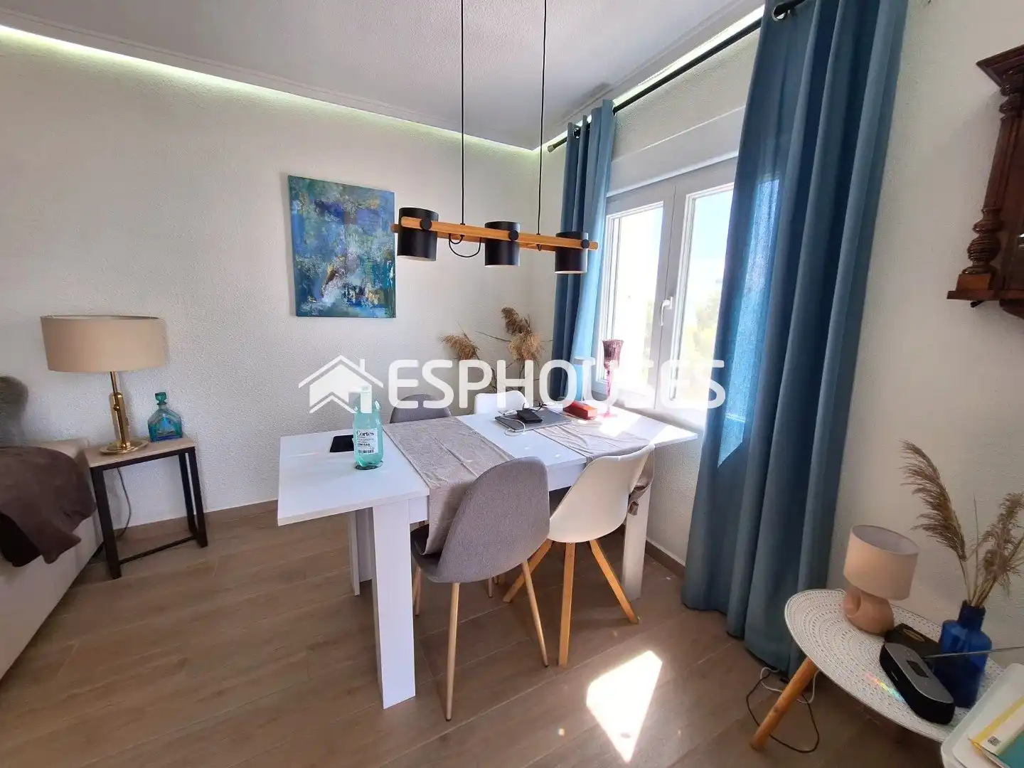 Menjador de Apartament en venda en Rojales amb Aire condicionat, Terrassa i Moblat