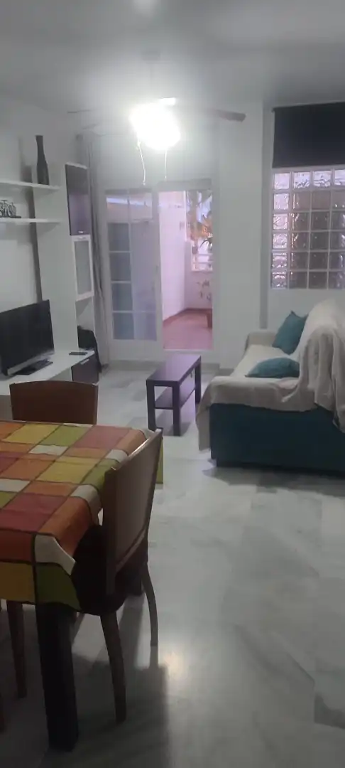 Living room of Flat for rent in Torrox  with Terrace, Furnished and Oven