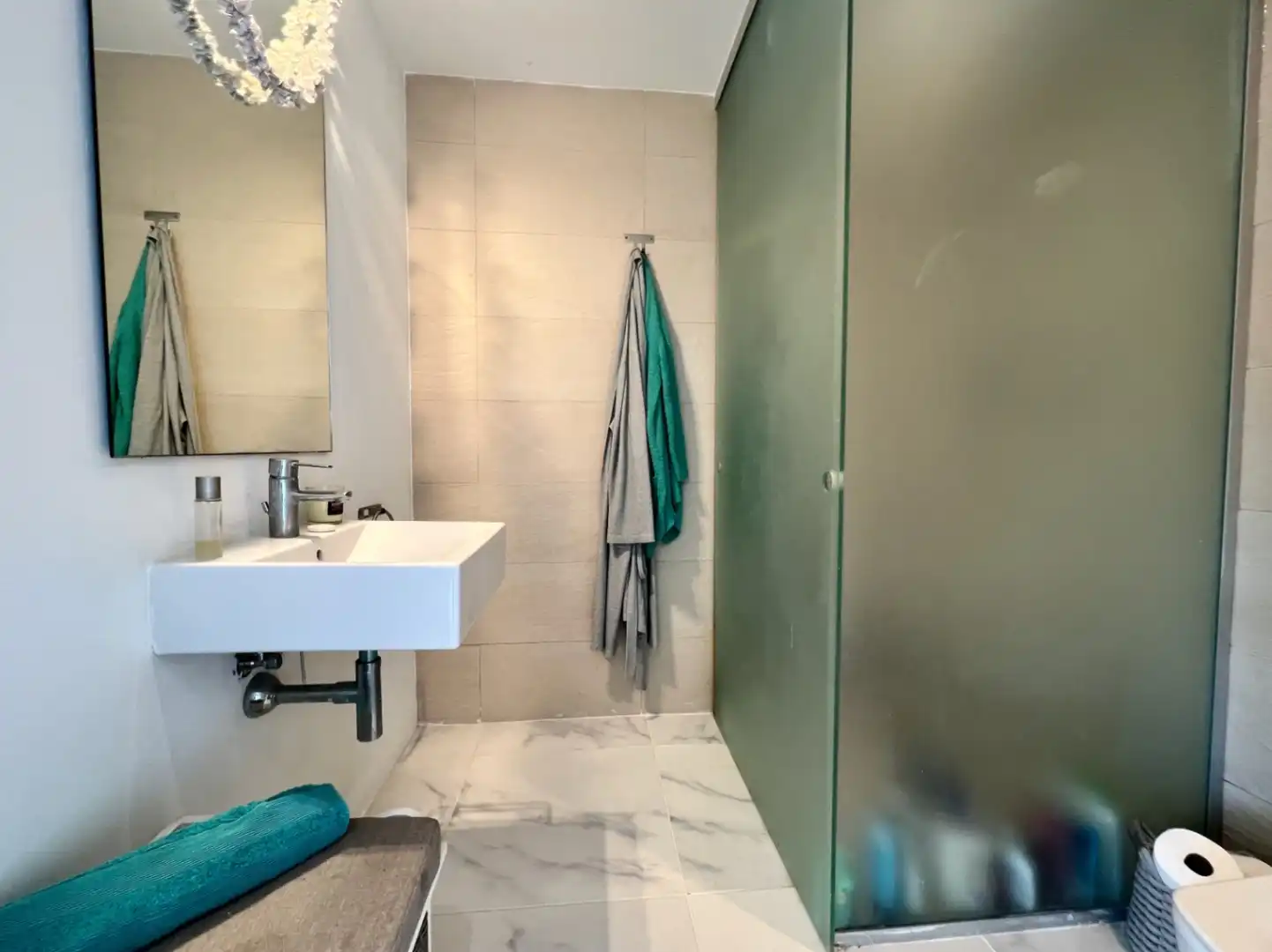 Bathroom of Houses for sale in Jávea / Xàbia  with Air Conditioner, Heating and Terrace