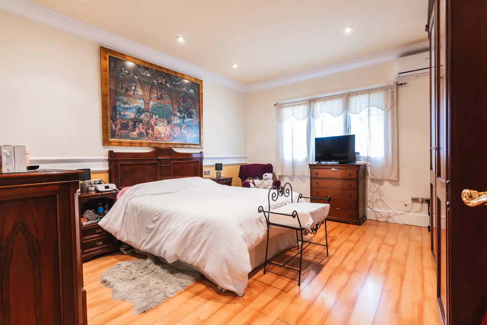 Bedroom of Houses for sale in Vícar  with Air Conditioner, Heating and Private garden