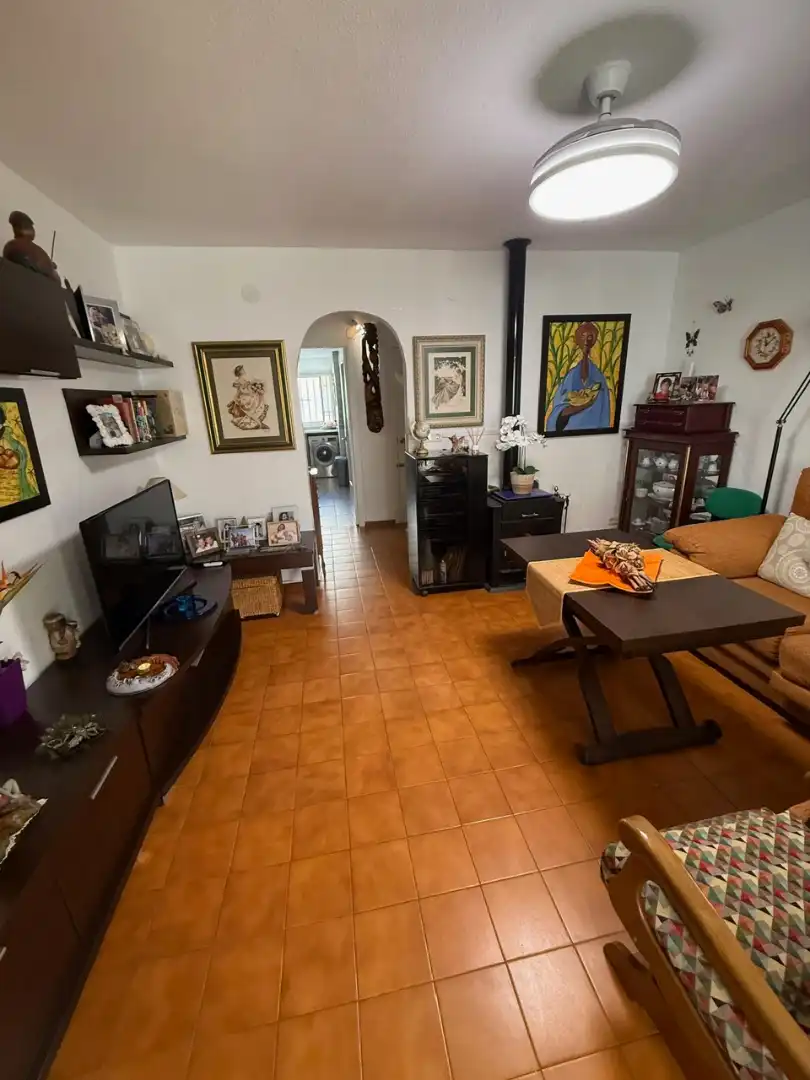 Living room of Detached homes for sale in Oropesa del Mar / Orpesa  with Air Conditioner, Furnished and Oven