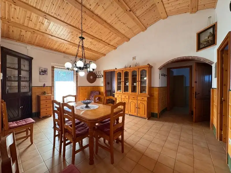 Comedor de Finca rústica en venta en Albons con Jardín privado, Terraza y Trastero