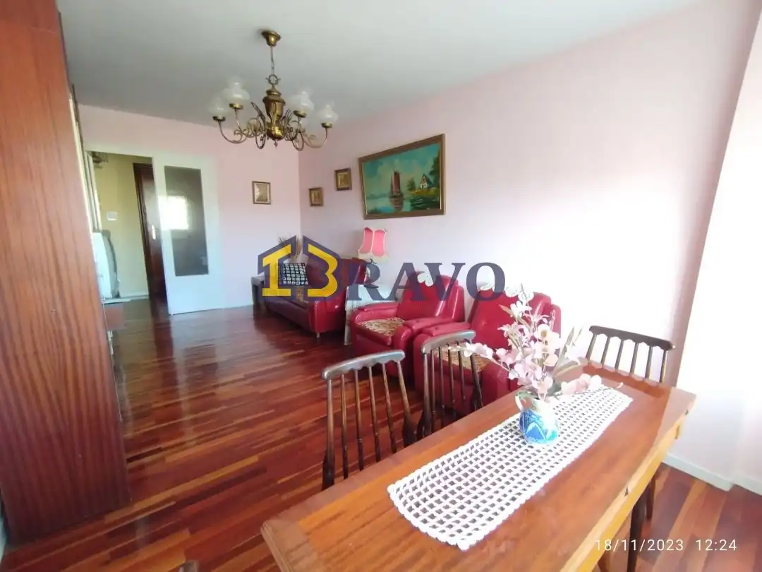 Wohnzimmer von Wohnung zum Verkauf in Trespaderne mit Heizung und Terrasse