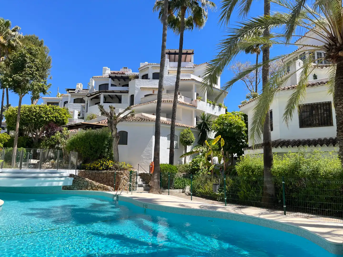 Exterior view of Flat for rent in Marbella  with Air Conditioner, Heating and Furnished