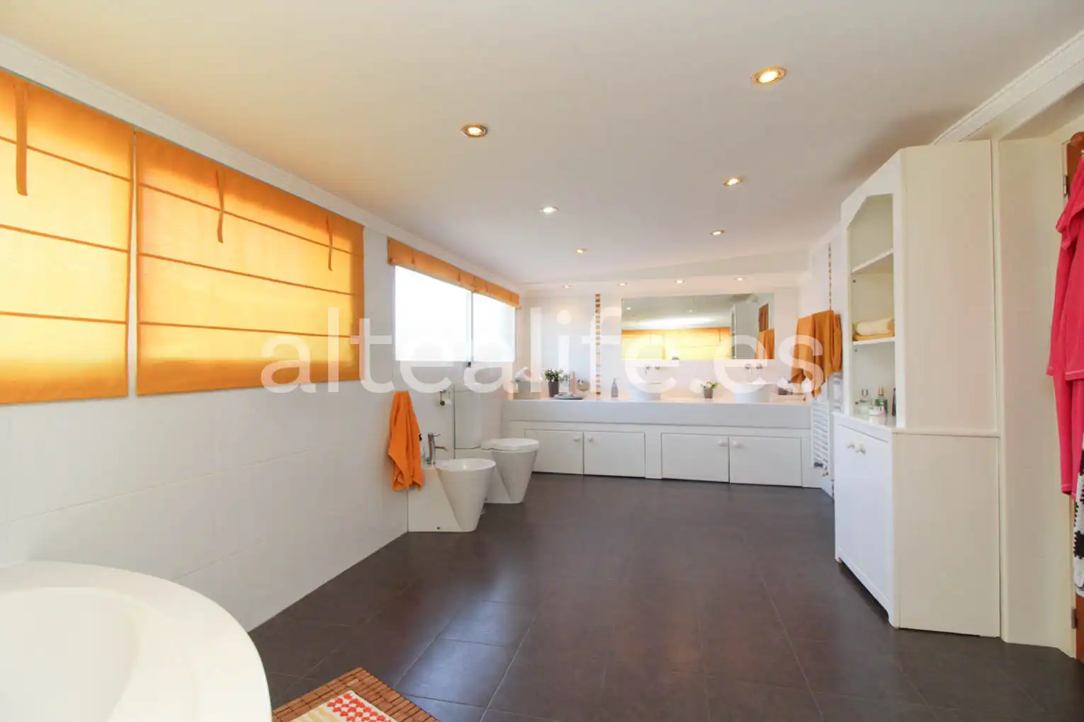 Baño de Casa o chalet en venta en La Nucia con Aire acondicionado, Jardín privado y Terraza