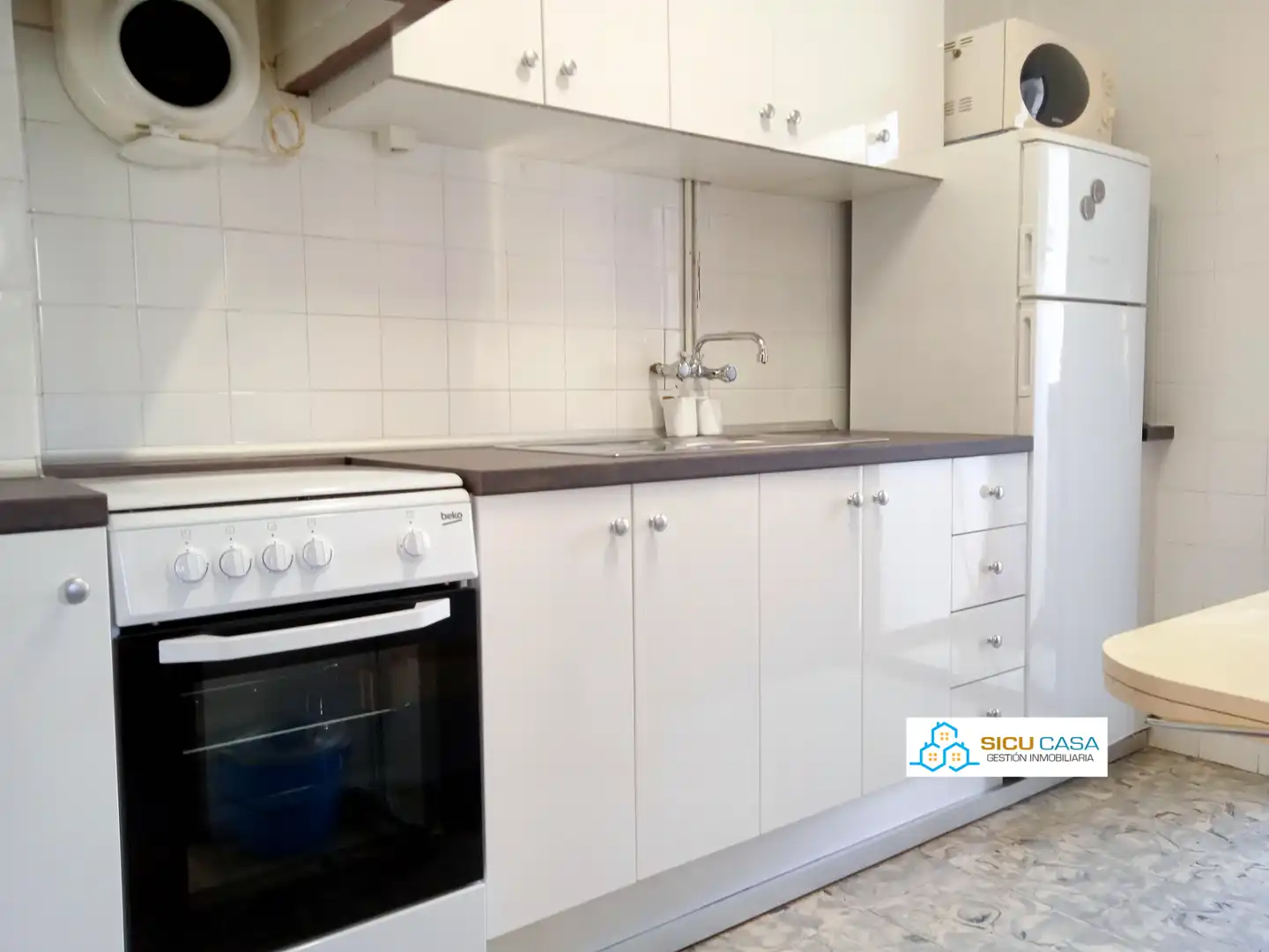 Kitchen of Flat for rent in Jijona / Xixona  with Heating, Furnished and Oven