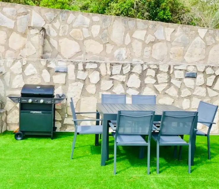 Terrace of Houses for rent in Dénia  with Air Conditioner, Heating and Private garden