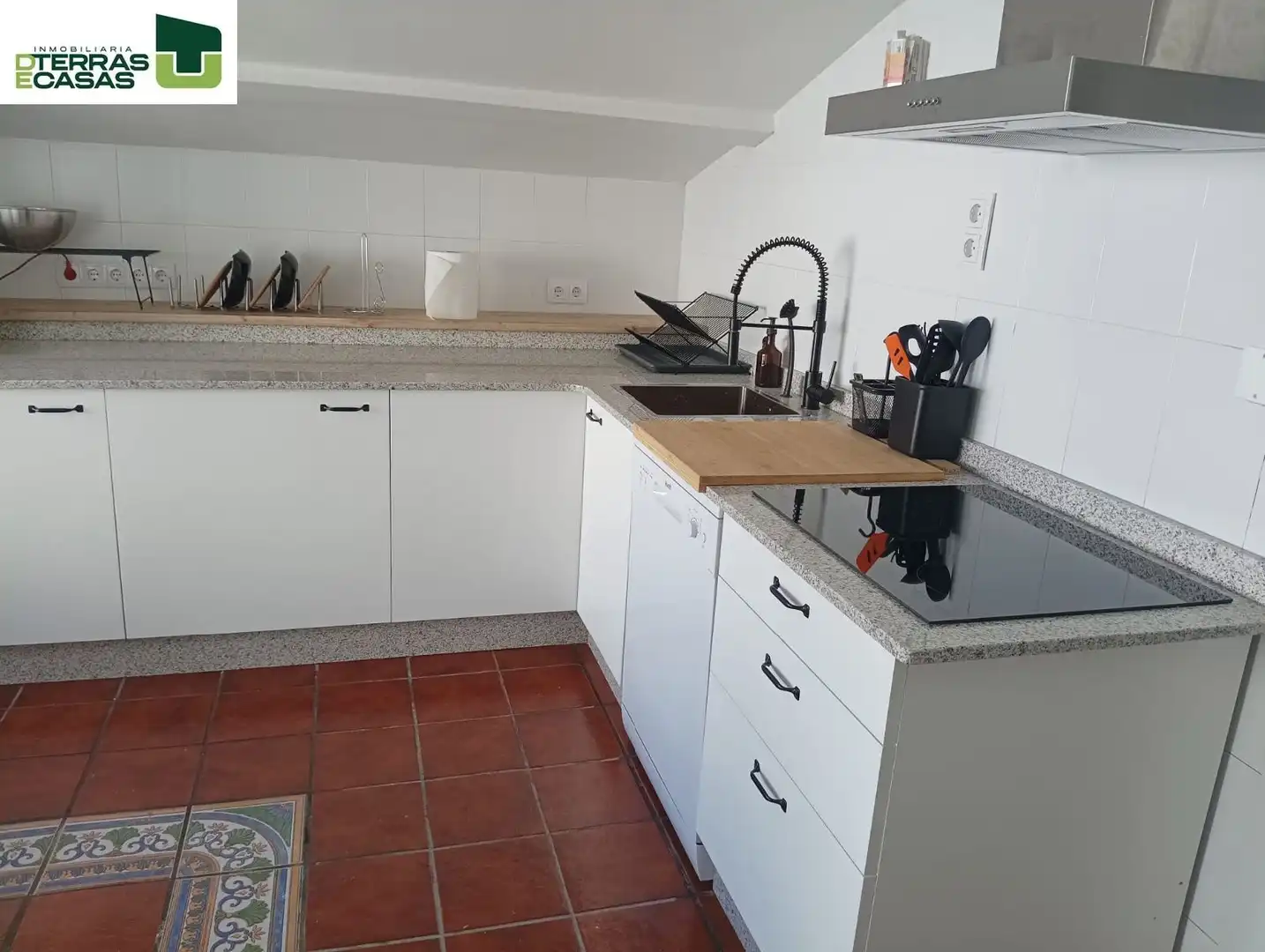 Cocina de Ático de alquiler en Pontevedra Capital  con Calefacción, Terraza y Amueblado