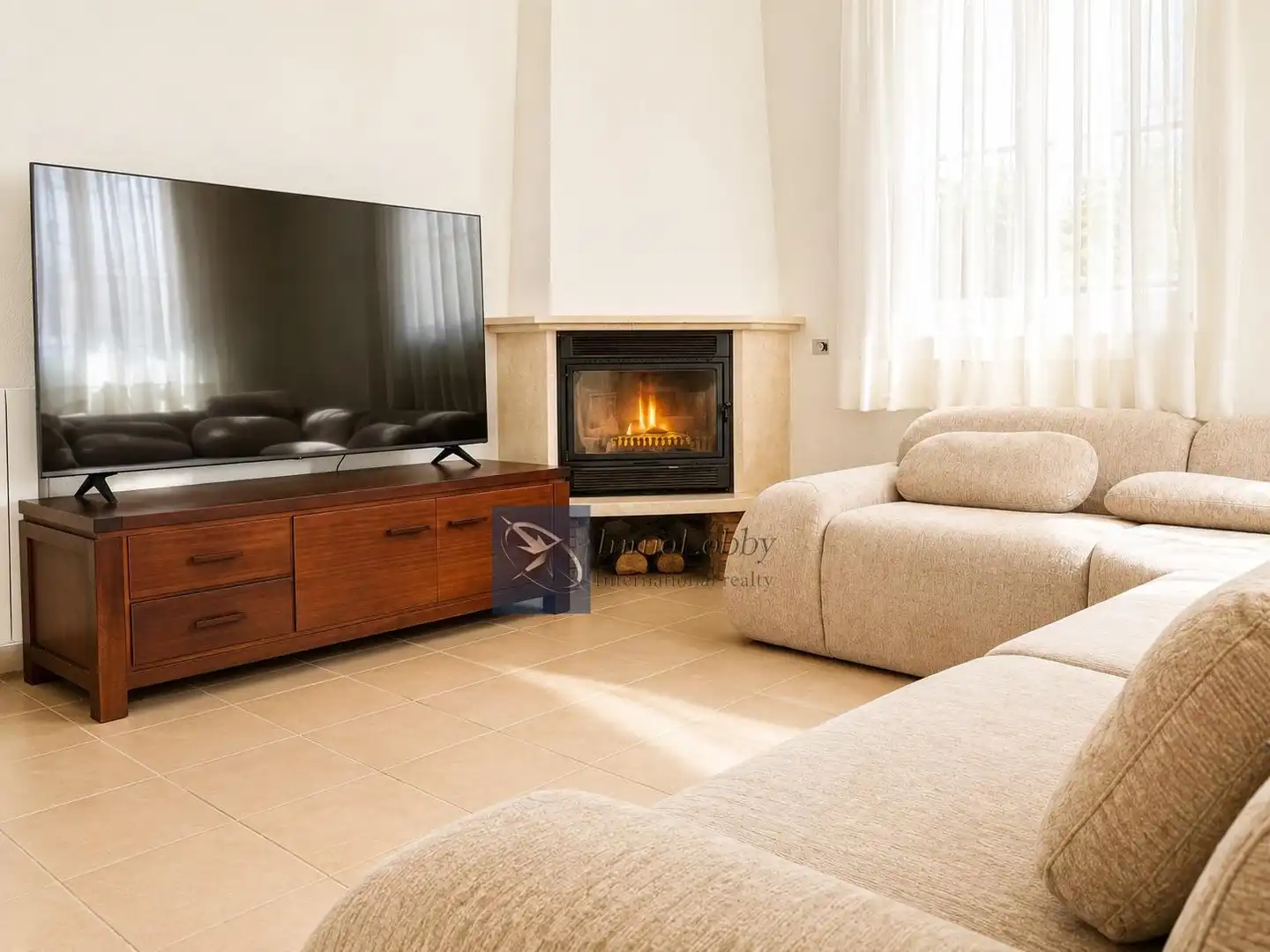 Sala de estar de Casa o chalet de alquiler en Castell d'Aro, Platja d'Aro i s'Agaró con Calefacción, Terraza y Trastero