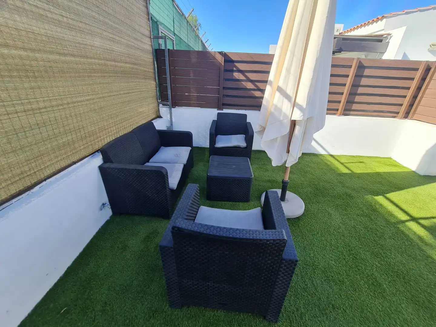 Terrassa de Casa o xalet de lloguer en San Bartolomé de Tirajana amb Aire condicionat, Jardí privat i Terrassa