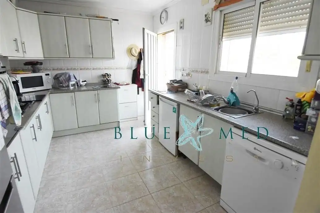 Cocina de Casa o chalet en venta en Mazarrón con Aire acondicionado, Jardín privado y Terraza