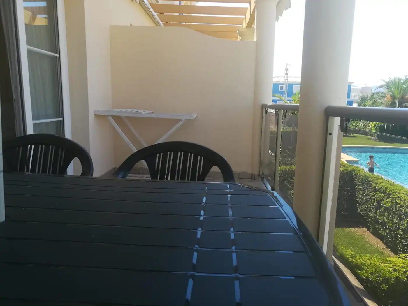 Terraza de Dúplex de alquiler en Oliva con Aire acondicionado, Calefacción y Terraza