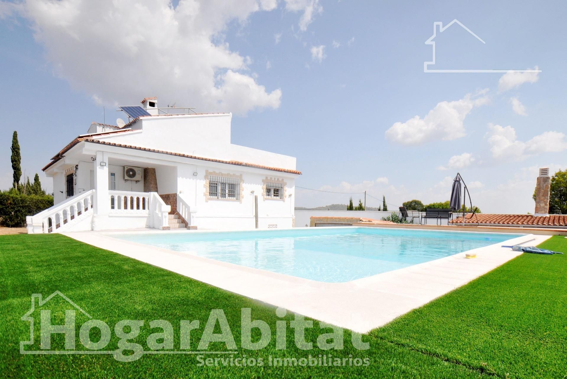 Jardín de Casa o chalet en venta en Cheste con Aire acondicionado, Jardín privado y Terraza