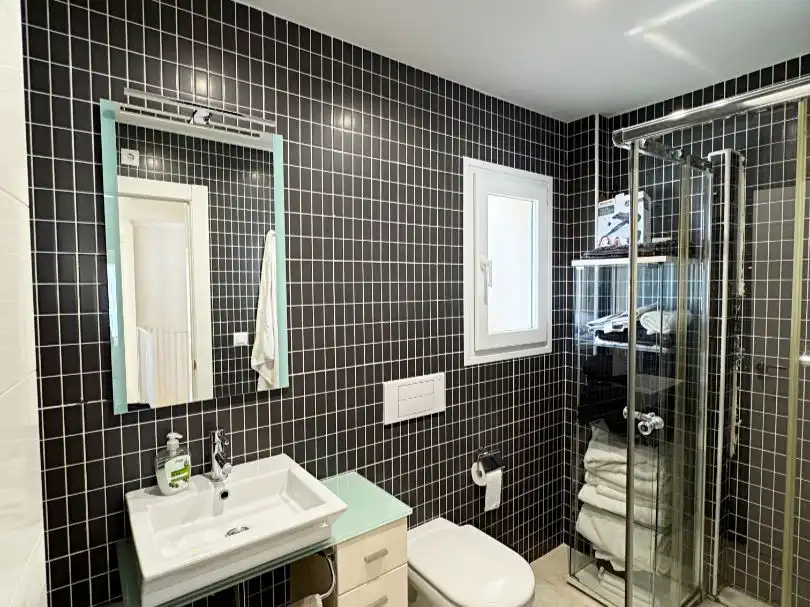 Baño de Casa o chalet de alquiler en El Verger con Aire acondicionado, Terraza y Amueblado