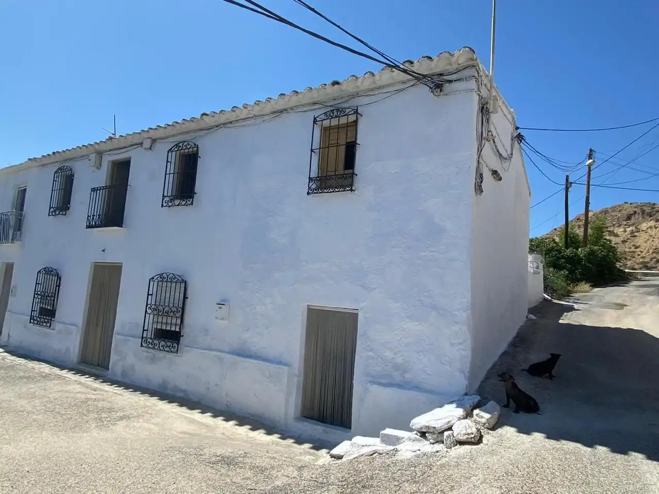 Vista exterior de Finca rústica en venta en Huércal-Overa con Jardín privado y Internet