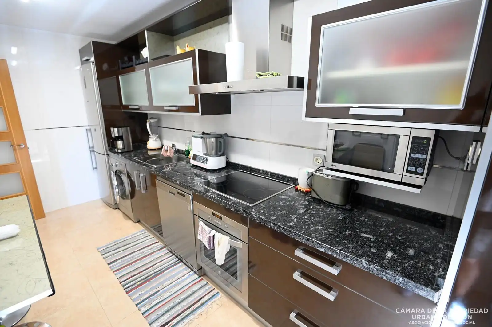 Cocina de Piso de alquiler en León Capital  con Calefacción, Terraza y Amueblado
