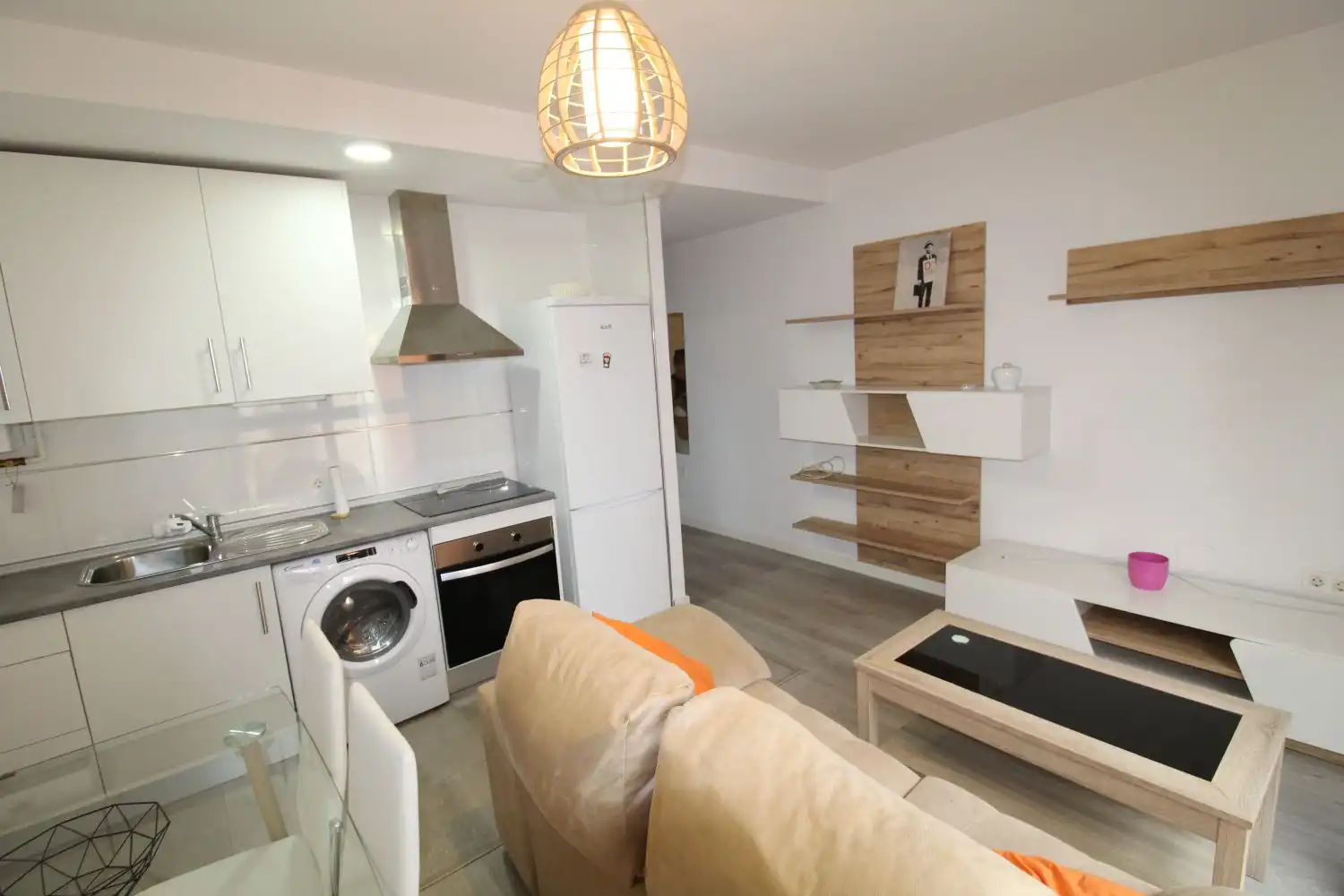Sala d'estar de Apartament de lloguer en El Perchel