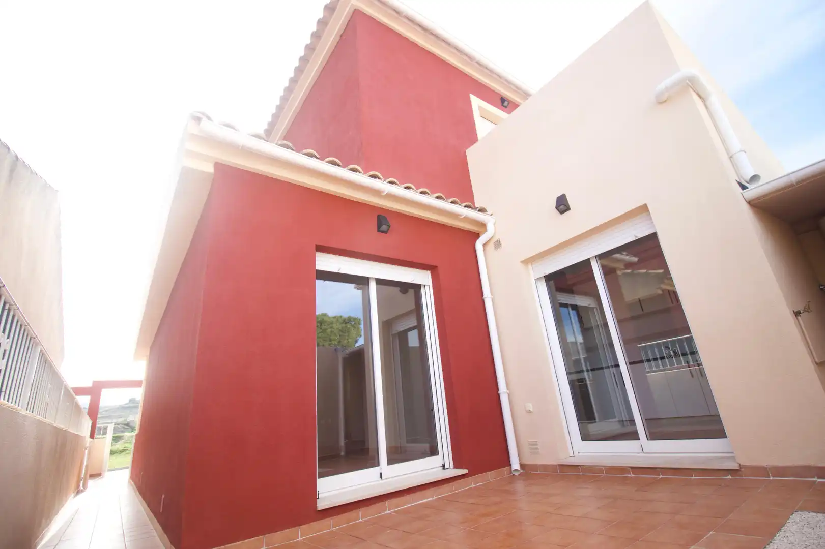 Vista exterior de Casa o chalet en venta en Fuente Álamo de Murcia con Jardín privado