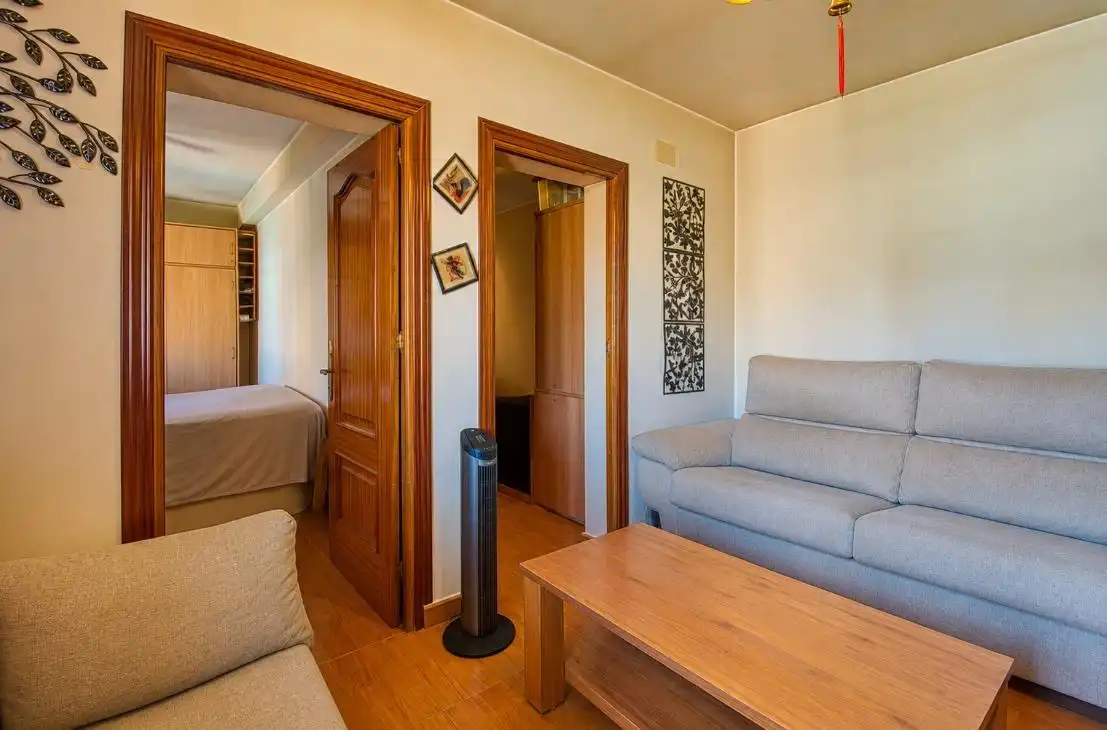 Sala de estar de Piso en venta en Madrid con Calefacción y Terraza