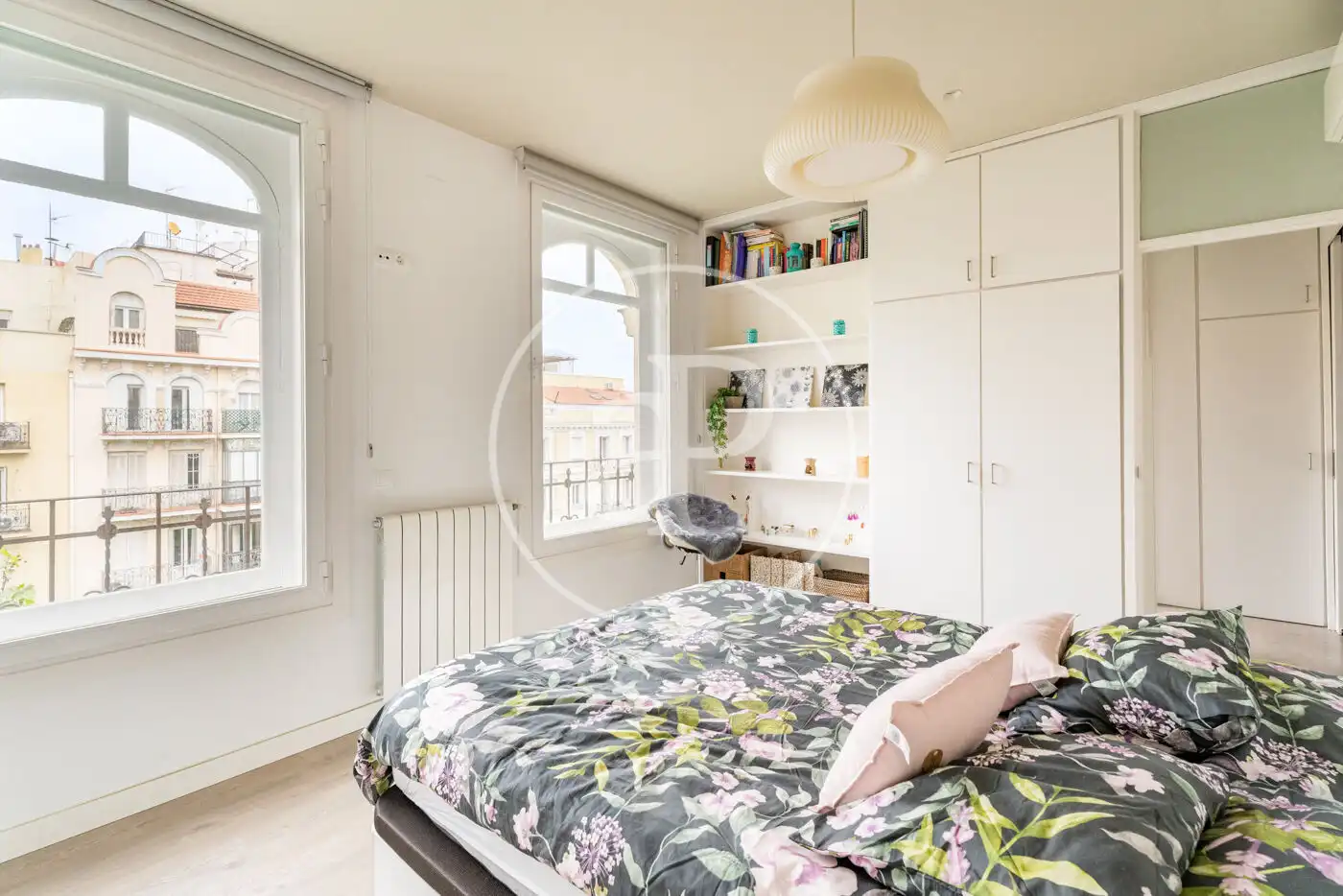 Bedroom of Flat for sale in Madrid  with Air Conditioner, Heating and Furnished