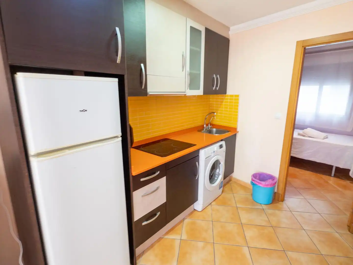 Cuina de Apartament en venda en Formentera del Segura amb Aire condicionat, Terrassa i Moblat