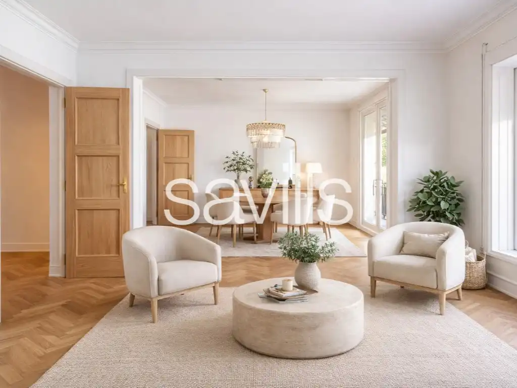 Sala d'estar de Apartament en venda en  Barcelona Capital amb Balcó