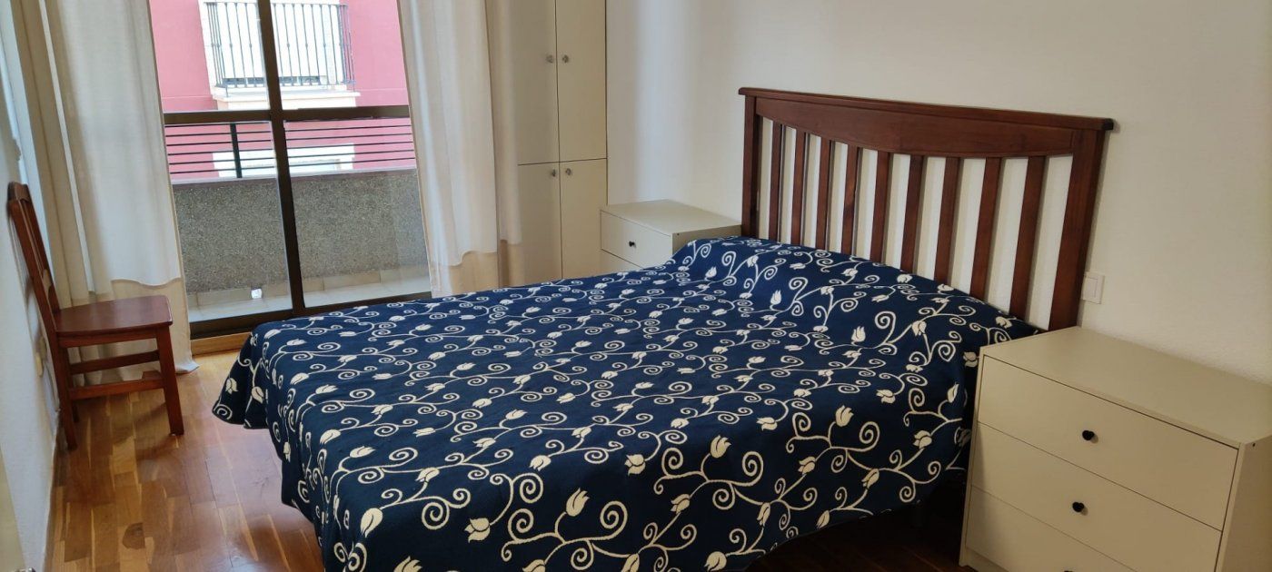 Bedroom of Duplex to rent in  Murcia Capital  with Air Conditioner, Parquet flooring and Balcony