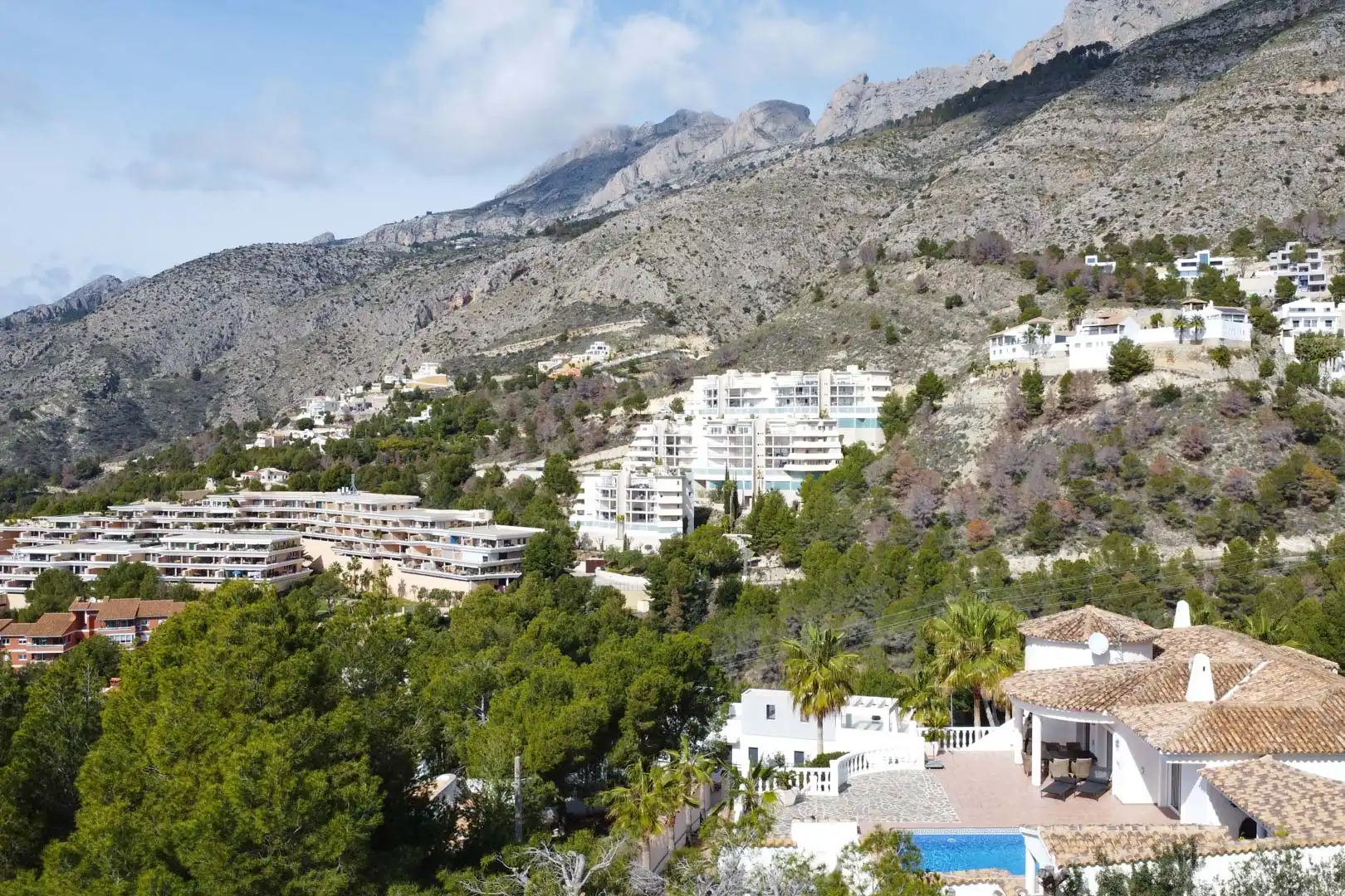 Exterior view of Houses for sale in Altea  with Air Conditioner, Heating and Terrace