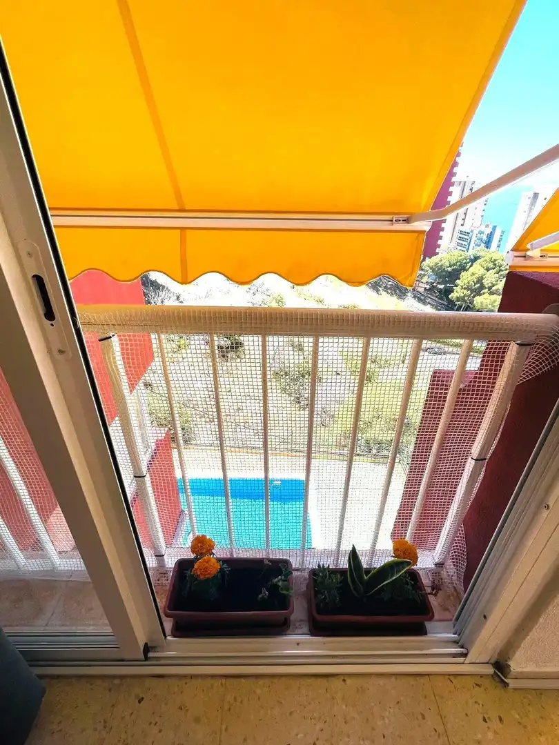 Terrassa de Apartament en venda en Benidorm amb Aire condicionat, Moblat i Balcó