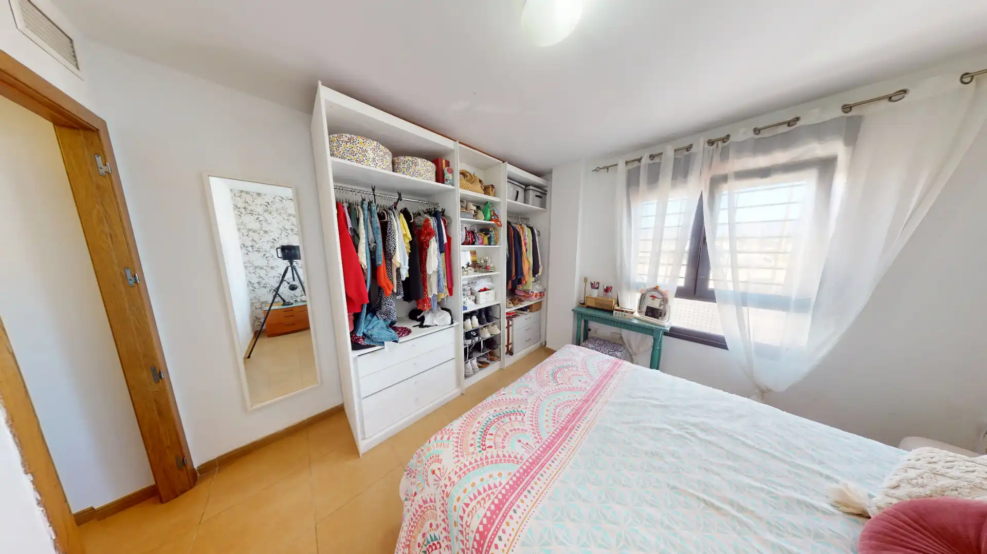 Bedroom of Flat for sale in Roquetas de Mar  with Air Conditioner, Heating and Private garden